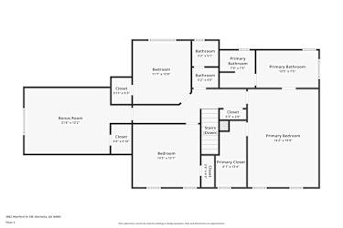 Floor plan 2 for 2862 Wynford Dr SW
