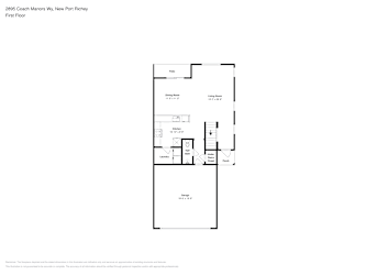 Floor plan 1 for 2895 Coach Manors Wy