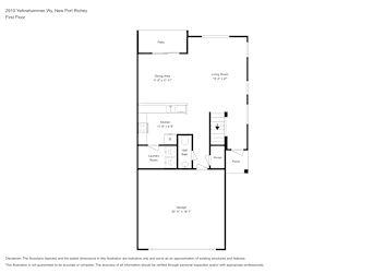 Floor plan 1 for 2910 Yellowhammer Wy