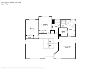 Floor plan 2 for 2913 Charming Dale Way
