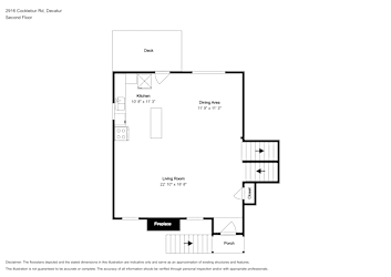 Floor plan 3 for 2916 Cocklebur Rd