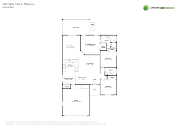 Floor plan 1 for 2920 Pebble Creek St