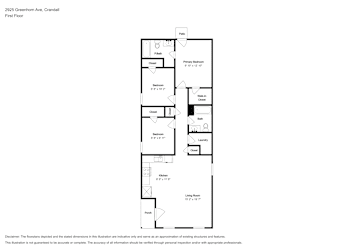 Floor plan 1 for 2925 Greenhorn Ave