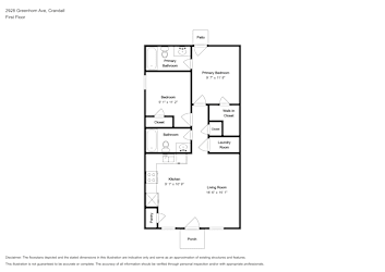 Floor plan 1 for 2928 Greenhorn Ave