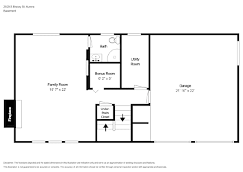 Floor plan 1 for 2929 S Biscay St