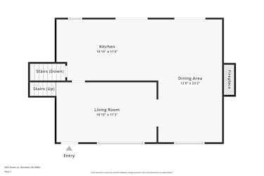 Floor plan 2 for 2932 Karen Ln