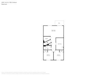 Floor plan 1 for 2935 141st Ln NW