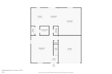 Floor plan 1 for 2949 Magnolia Blossom Cir