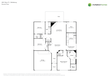 Floor plan 1 for 2961 Biloxi Trl