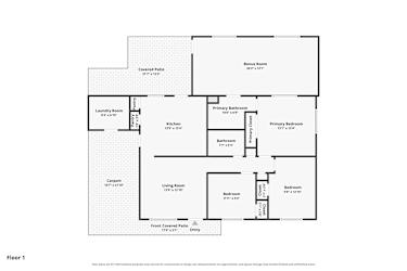 Floor plan 1 for 297 S 95th St
