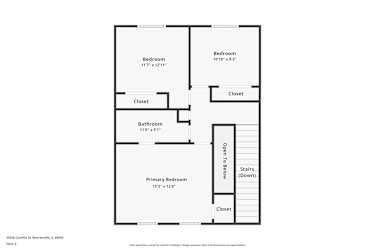 Floor plan 2 for 2s526 Cynthia Dr