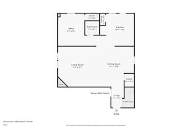 Floor plan 1 for 300 Deacon Ln