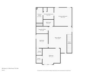 Floor plan 2 for 300 Deacon Ln