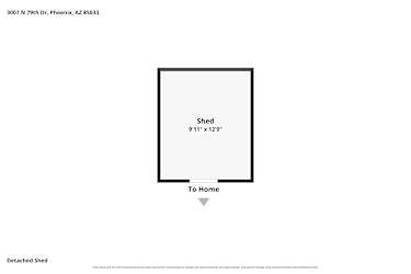 Floor plan 1 for 3007 N 79th Dr