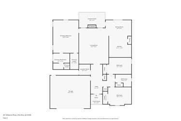 Floor plan 1 for 301 Millpond Pkwy