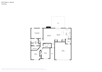 Floor plan 1 for 3012 Trellis Ln