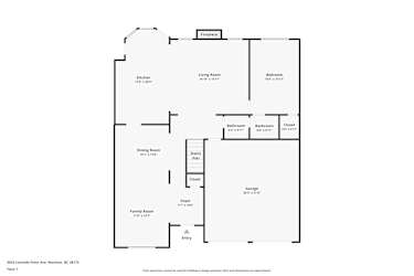 Floor plan 2 for 3024 Connells Point Ave