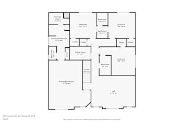 Floor plan 1 for 3024 Connells Point Ave