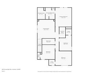 Floor plan 2 for 3032 Drumwright Way