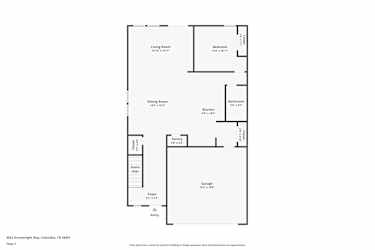 Floor plan 1 for 3032 Drumwright Way