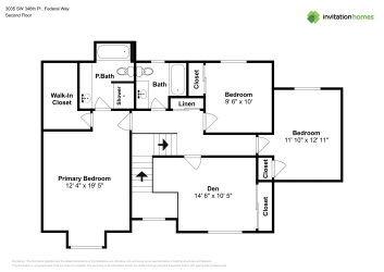 Floor plan 2 for 3035 SW 346th Pl