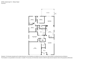 Floor plan 1 for 30445 Lanesborough Cir