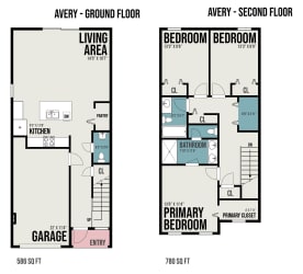 Floor plan 1 for 3047 Riverfield Rd