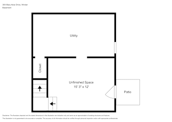 Floor plan 1 for 305 Mary Alice Dr