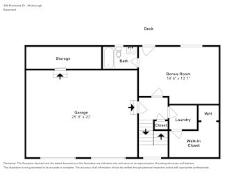 Floor plan 1 for 306 Brookside Dr