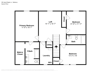Floor plan 2 for 306 Jared Steele Ln