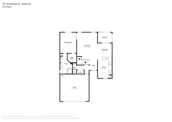 Floor plan 1 for 30718 Birdhouse Dr