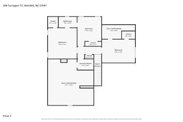 Floor plan 2 for 308 Tarragon Trl
