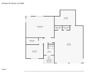 Floor plan 2 for 309 Ryan Rd