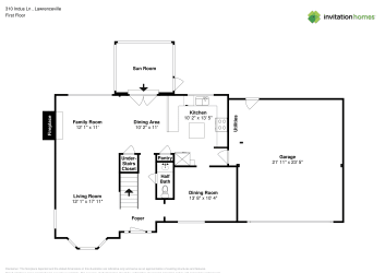 Floor plan 1 for 310 Indus Ln