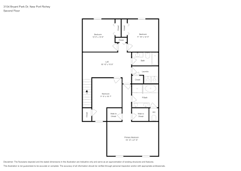 Floor plan 2 for 3104 Bryant Park Dr