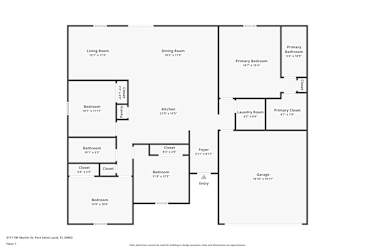 Floor plan 1 for 3117 SW Martin St