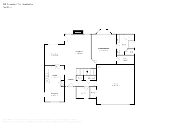 Floor plan 1 for 312 Sunderland Way