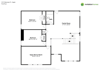 Floor plan 2 for 3121 Stonecrop Trl