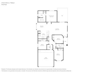 Floor plan 1 for 3122 S 93rd Ln