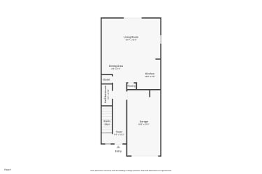 Floor plan 1 for 31255 Monterey Pine St