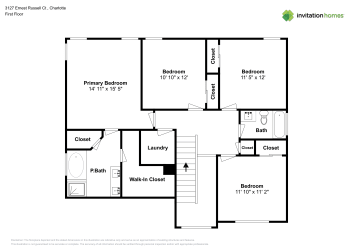 Floor plan 2 for 3127 Ernest Russell Ct