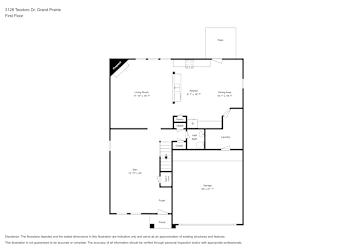 Floor plan 1 for 3128 Teodoro Dr