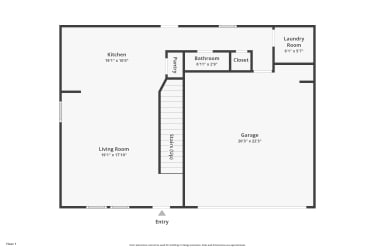 Floor plan 1 for 313 Amelia Ln