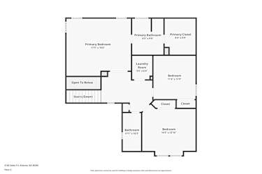 Floor plan 2 for 3130 Sable Trl