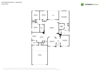 Floor plan 1 for 3155 Wandering Oaks Dr