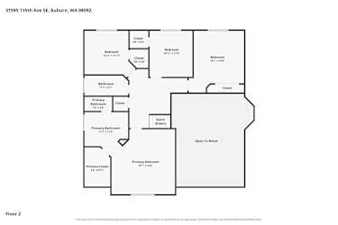 Floor plan 2 for 31595 115th Ave SE