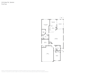 Floor plan 1 for 316 Krider Rd