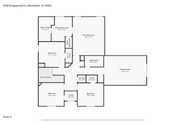 Floor plan 2 for 3168 Kingswood Ct