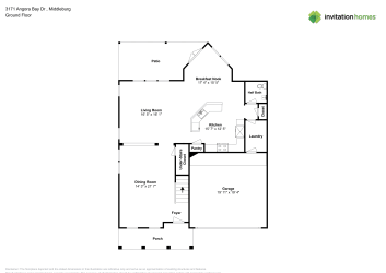 Floor plan 1 for 3171 Angora Bay Dr