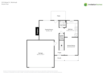 Floor plan 1 for 318 Fallview Dr
